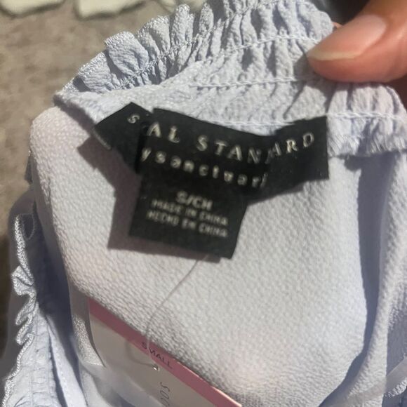 NWT Social Standard by Sanctuary Tallie Peasant Top - Picture 13 of 15